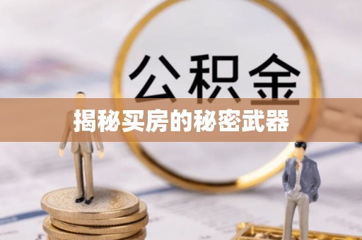 雅江揭秘买房的秘密武器