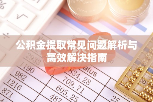 雅江公积金提取常见问题解析与高效解决指南