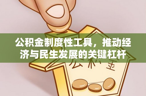 雅江公积金制度性工具，推动经济与民生发展的关键杠杆
