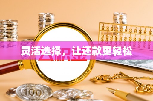 雅江灵活选择，让还款更轻松