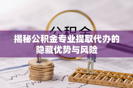 雅江揭秘公积金专业提取代办的隐藏优势与风险