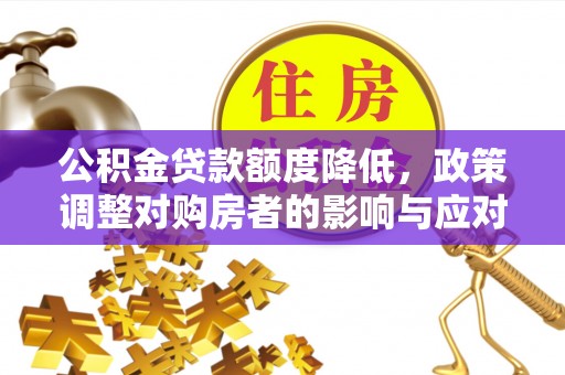 雅江公积金贷款额度降低，政策调整对购房者的影响与应对策略