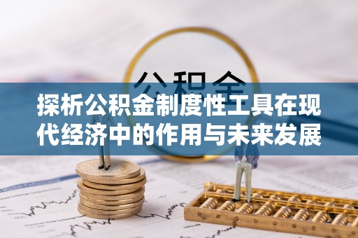 雅江探析公积金制度性工具在现代经济中的作用与未来发展趋势