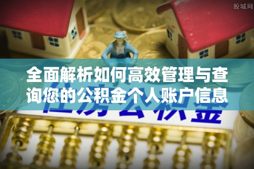 雅江全面解析如何高效管理与查询您的公积金个人账户信息